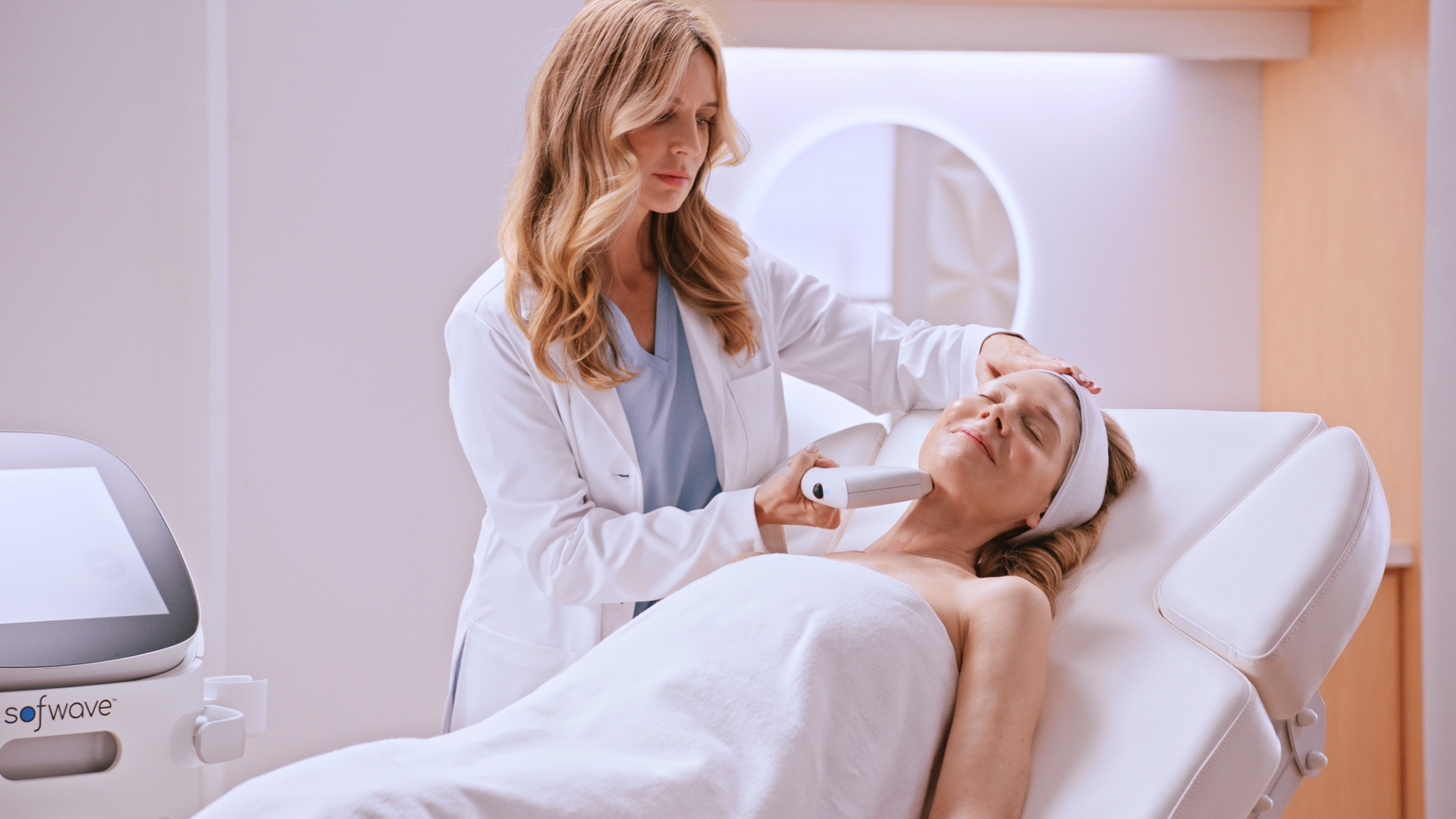 Med spa Westlake Austin treatment room at Spa Sway with advanced aesthetic services