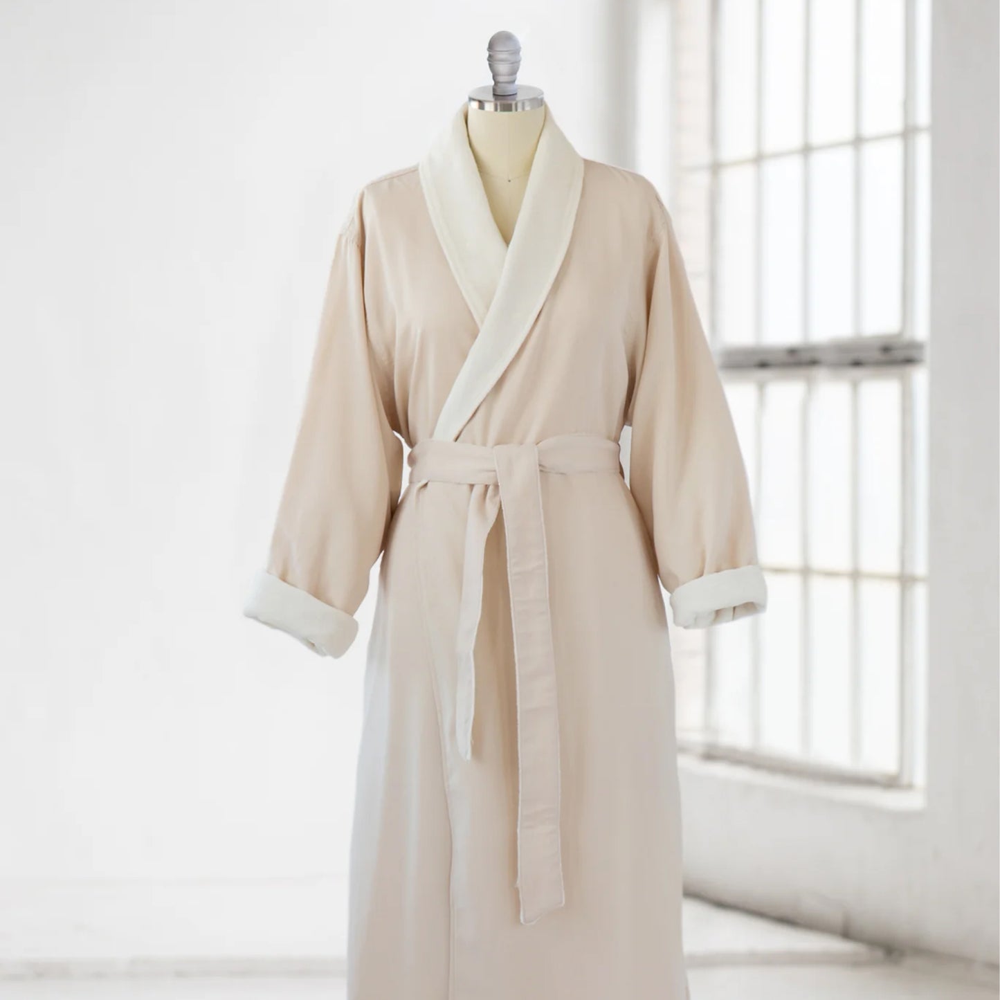 Robe – Natural S/M / Silver Grey S/M