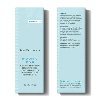 Hydrating B5 gel duo packaging - Spa Sway