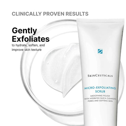 Micro-exfoliating scrub texture - gentle exfoliation