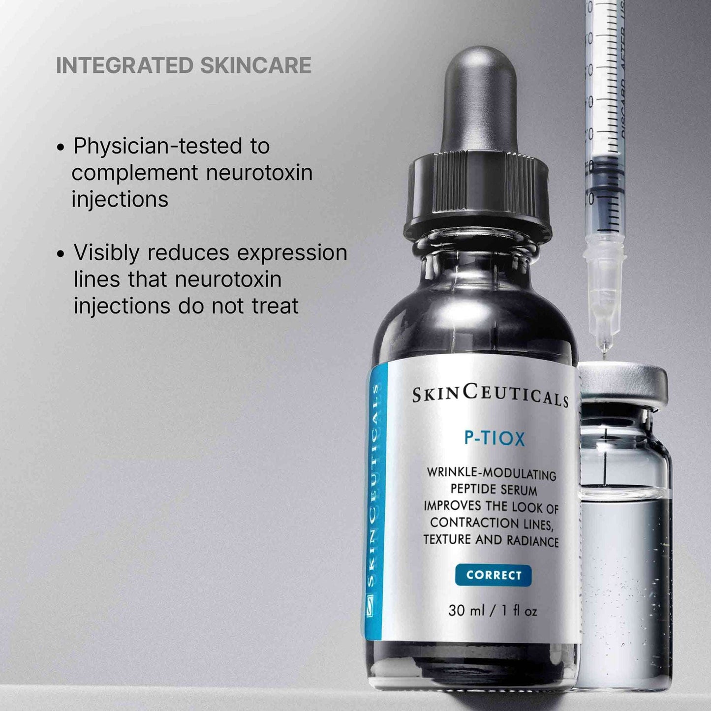 P Tiox peptide serum bottle - Spa Sway skincare
