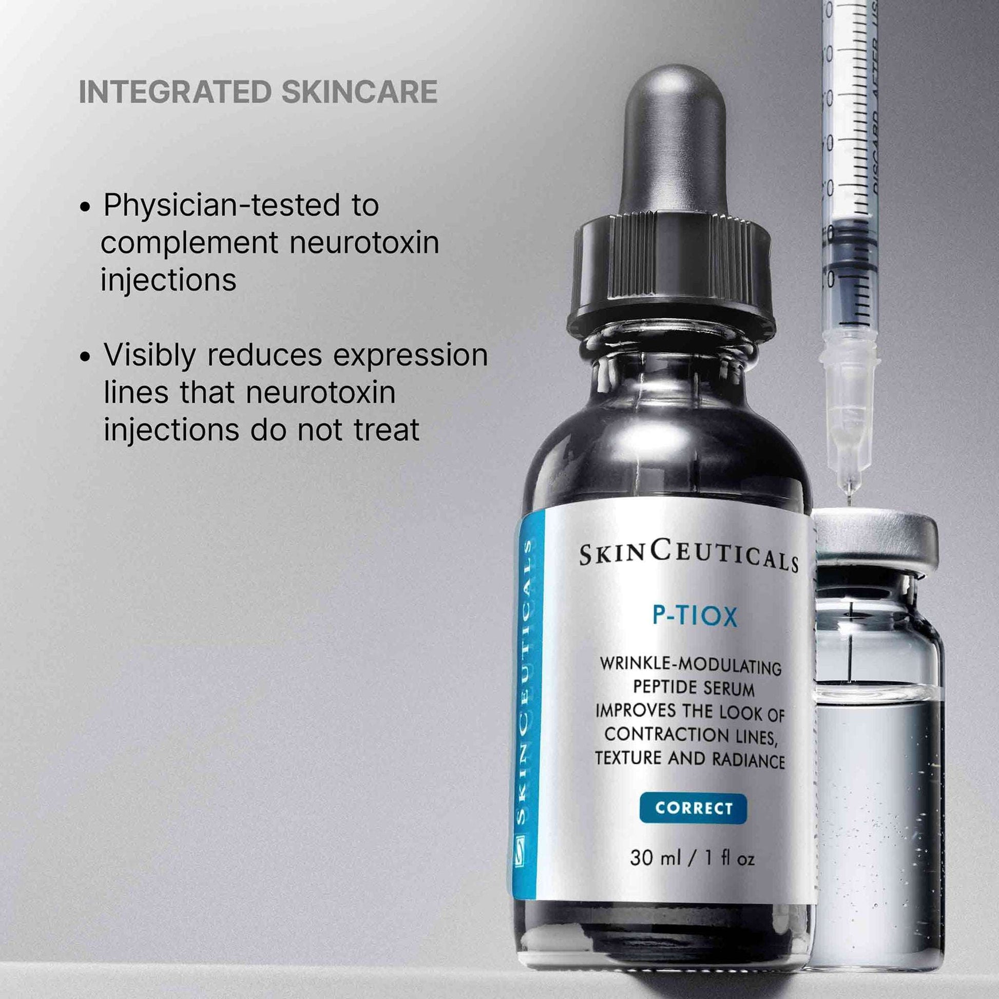 P Tiox peptide serum bottle - Spa Sway skincare