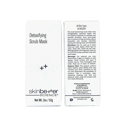 Skin Better Detoxifying Scrub Mask 