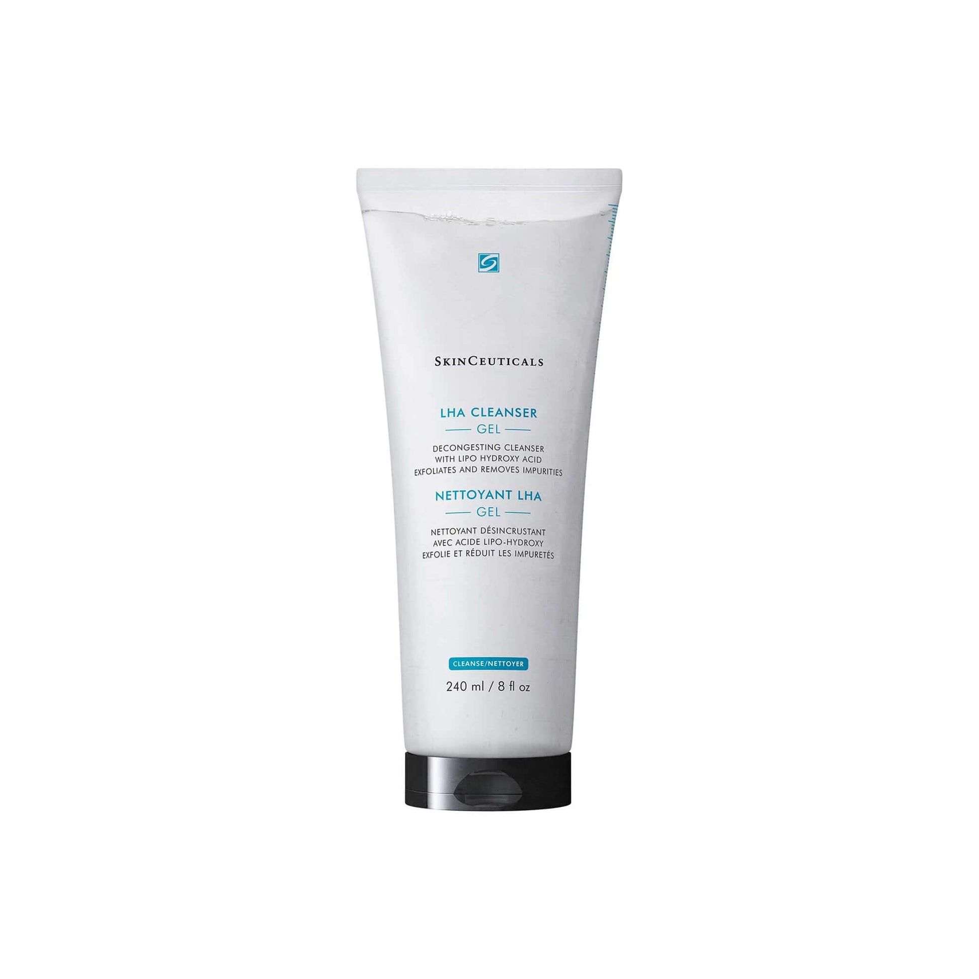 LHA cleansing gel product bottle