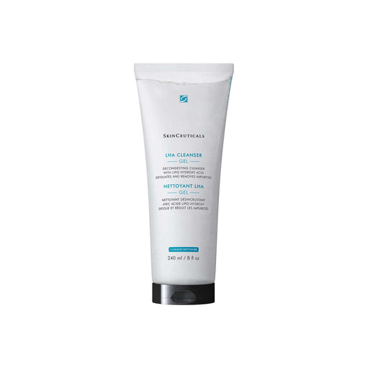 LHA cleansing gel product bottle